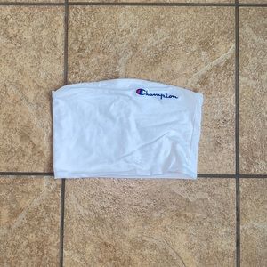 Champion white tube top